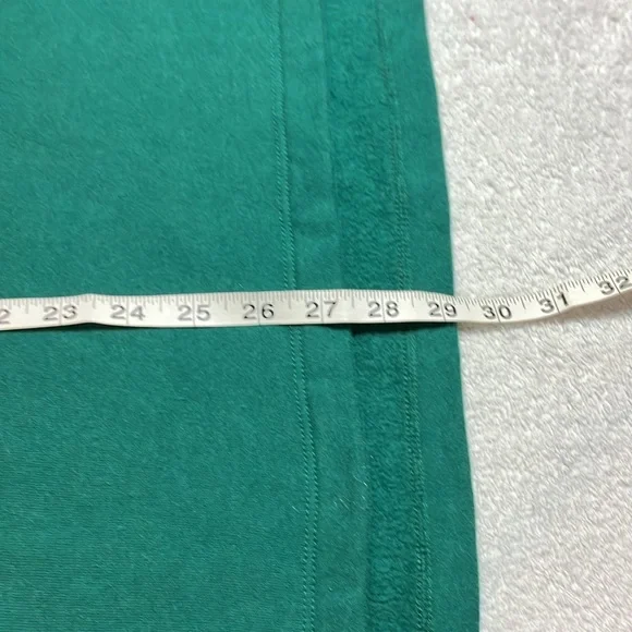 J Crew Factory green button collar sweatshirt - Picture 8 of 8